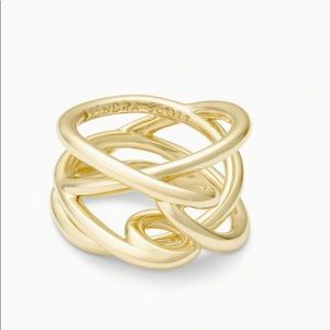 Kendra Scott Myles Gold Band Ring